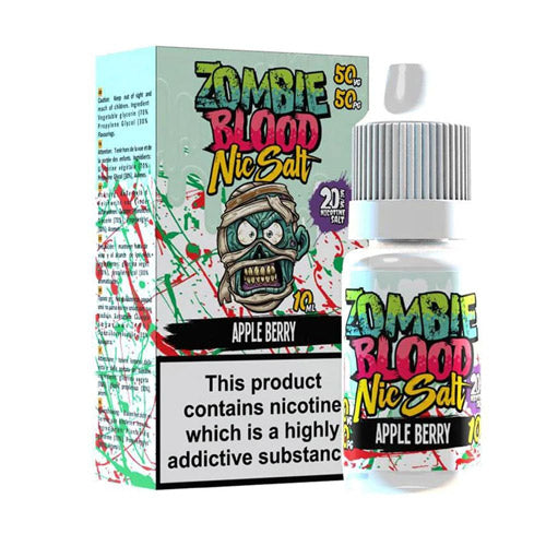 Apple Berry 10ml Nicsalt Eliquid by Zombie Blood