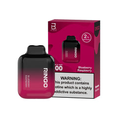 B+MOR Ringo Blueberry Raspberry 600 Puffs Disposable Vape