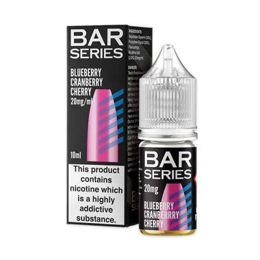 Blueberry Cranberry Cherry Bar Series 10ml Nic Salt E-liquid