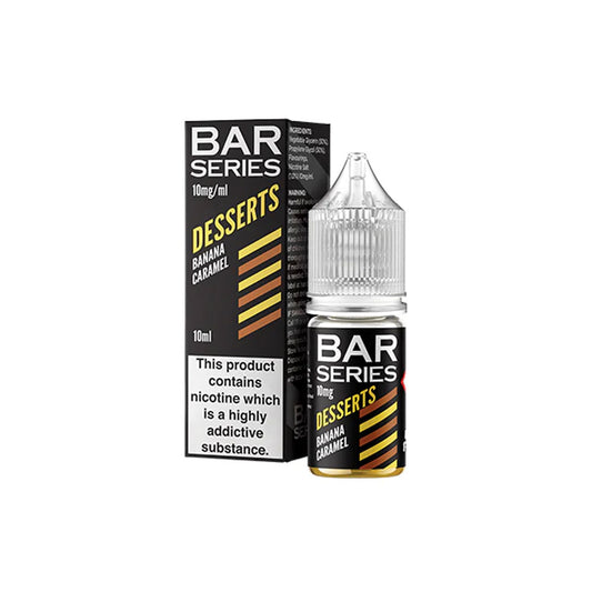 Banana Caramel Bar Series Desserts 10ml Nic Salt E-liquid