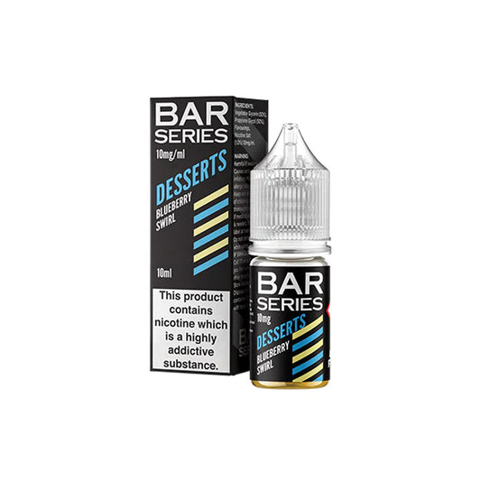 Blueberry Swirl Bar Series Desserts 10ml Nic Salt E-liquid