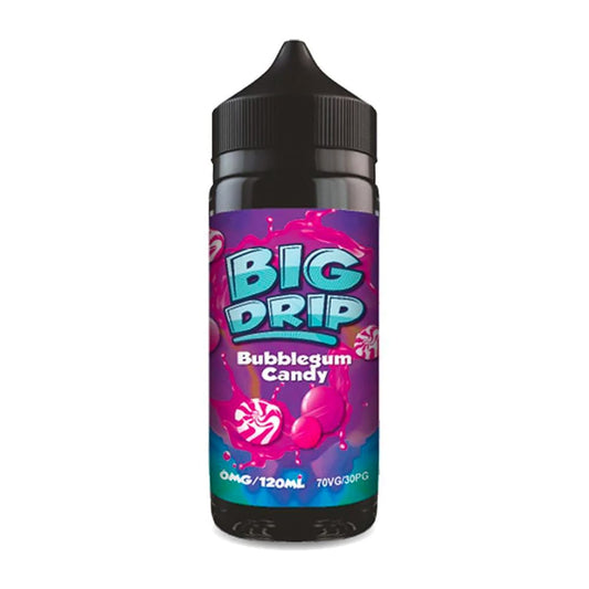 Big Drip Bubblegum Candy 120ml E Liquid By Doozy Vape