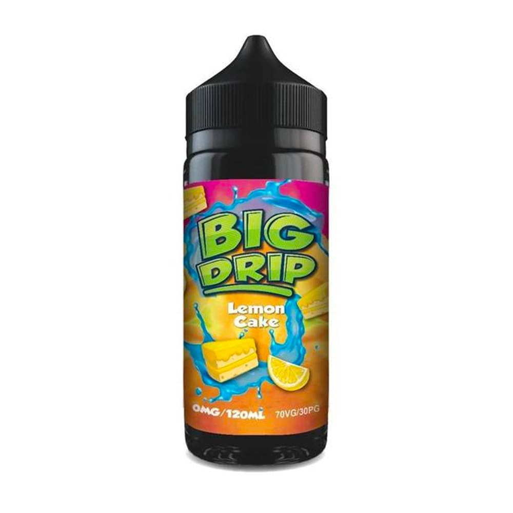 Big Drip Lemon Cake 120ml E Liquid By Doozy Vape