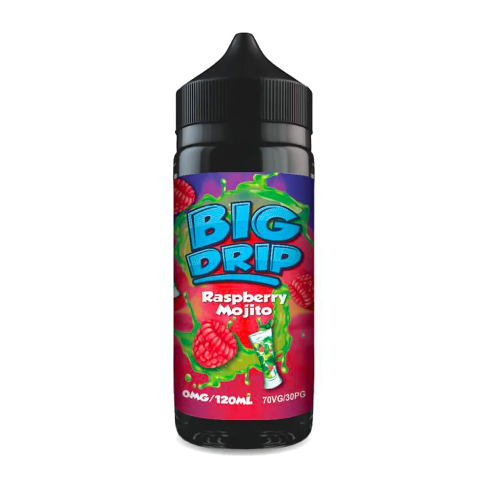 Big Drip Raspberry Mojito 120ml E Liquid By Doozy Vape