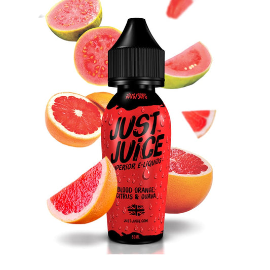 Blood Orange, Citrus & Guava 50ml Shortfill E-Liquid by Just Juice