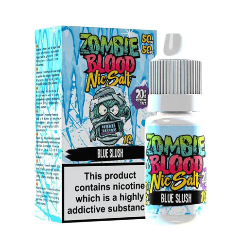 Blue Slush 10ml Nicsalt Eliquid by Zombie Blood