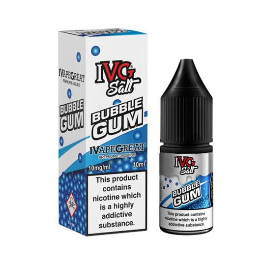 Bubblegum 10ml Nicotine Salt E-Liquid by IVG