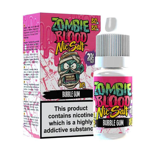 Bubblegum 10ml Nicsalt Eliquid by Zombie Blood