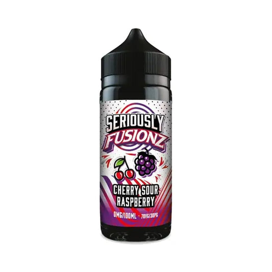 Doozy Seriously Fusionz Cherry Sour Raspberry 100ml Shortfill E Liquid