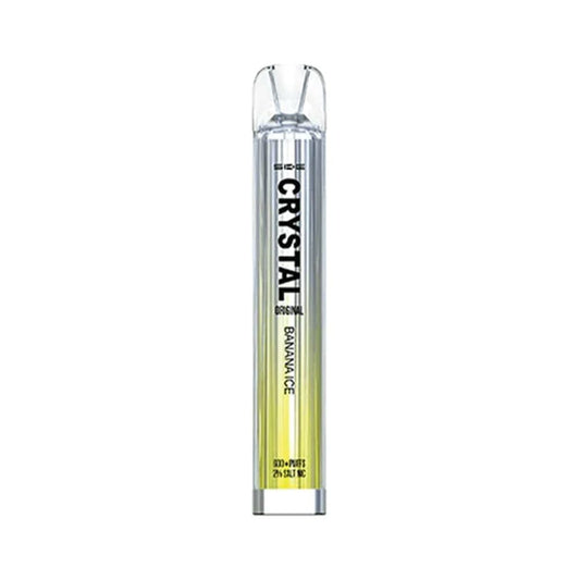 Crystal Bar 600 Puffs Banana Ice Disposable Vape