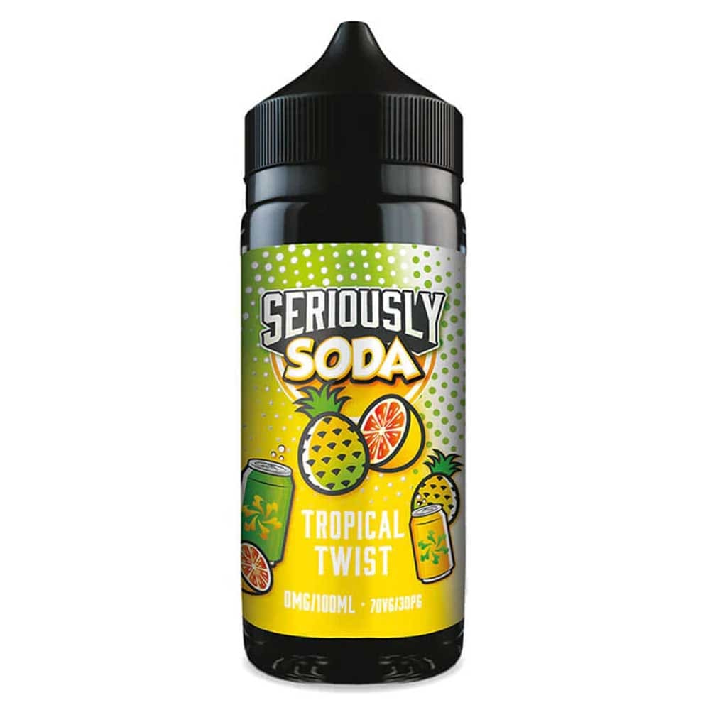 Doozy Vape Seriously Soda Tropical Twist 100ml Shortfill E Liquid