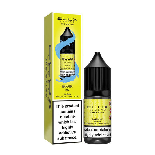 Banana Ice Elux Legend Nic Salt 10ml