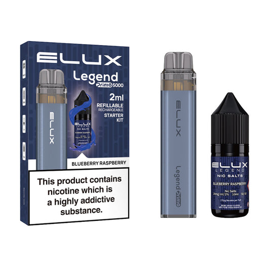 Elux Legend Prime 5000 Refillable Starter Kit