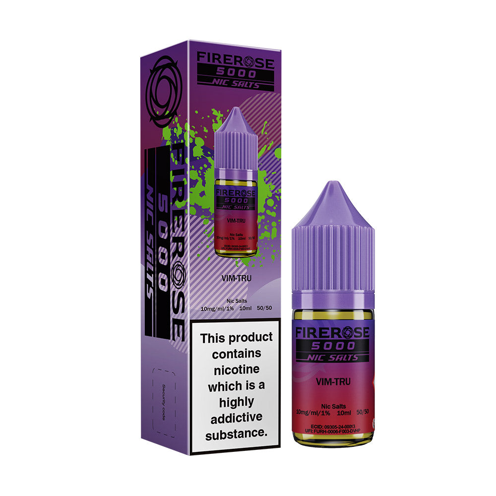 Firerose 5000 10ml Nic Salt Eliquid