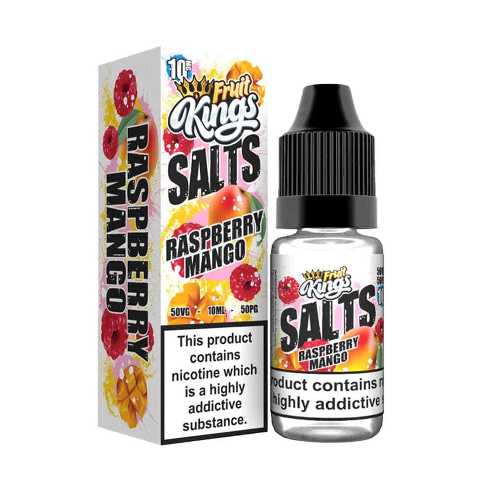 Fruit Kings Raspberry Mango 10ml Nic Salt E Liquid