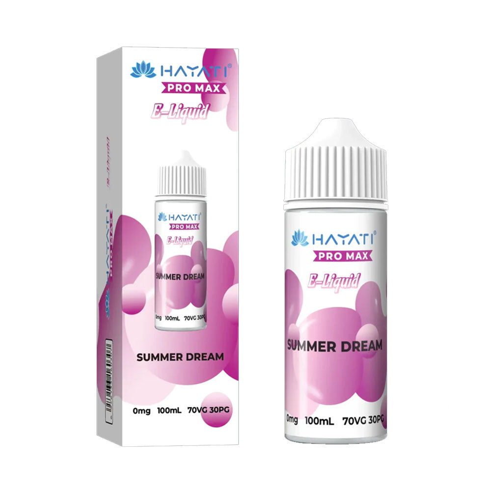 Summer Dream Hayati Pro Max 100ml Shortfill Eliquid 70/30