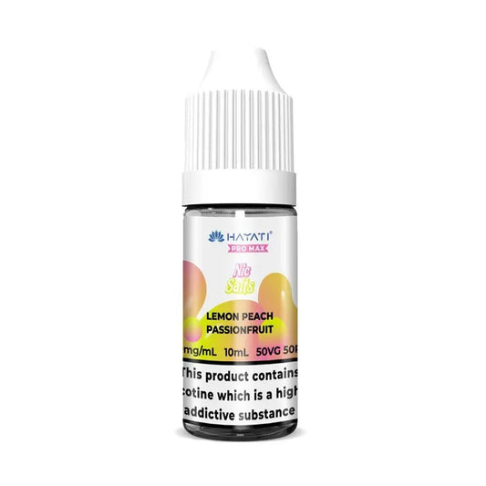 The Crystal Pro Max Lemon Peach Pasion Fruit 10ml Nic Salt E Liquid