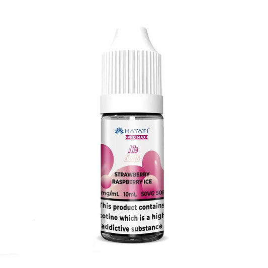 The Crystal Pro Max Strawberry Raspberry Ice 10ml Nic Salt E Liquid