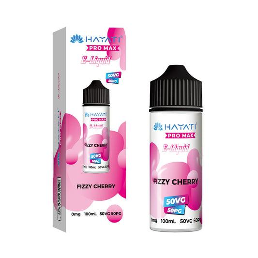 Fizzy Cherry Hayati Pro Max 100ml Shortfill Eliquid 50/50