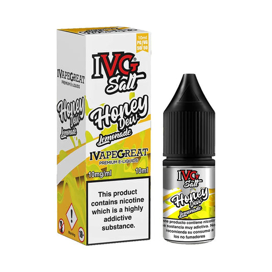 Honeydew Lemonade 10ml Nicotine Salt E-Liquid by IVG Salt