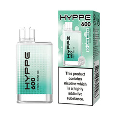 Hyppe 600 Puffs Fresh Mint Ice Disposable Vape