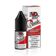 IVG 10ml Nicsalt E Liquid Strawberry Sensation