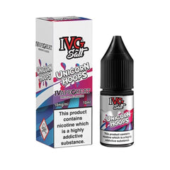 IVG 10ml Nicsalt E Liquid Unicorn Hoops