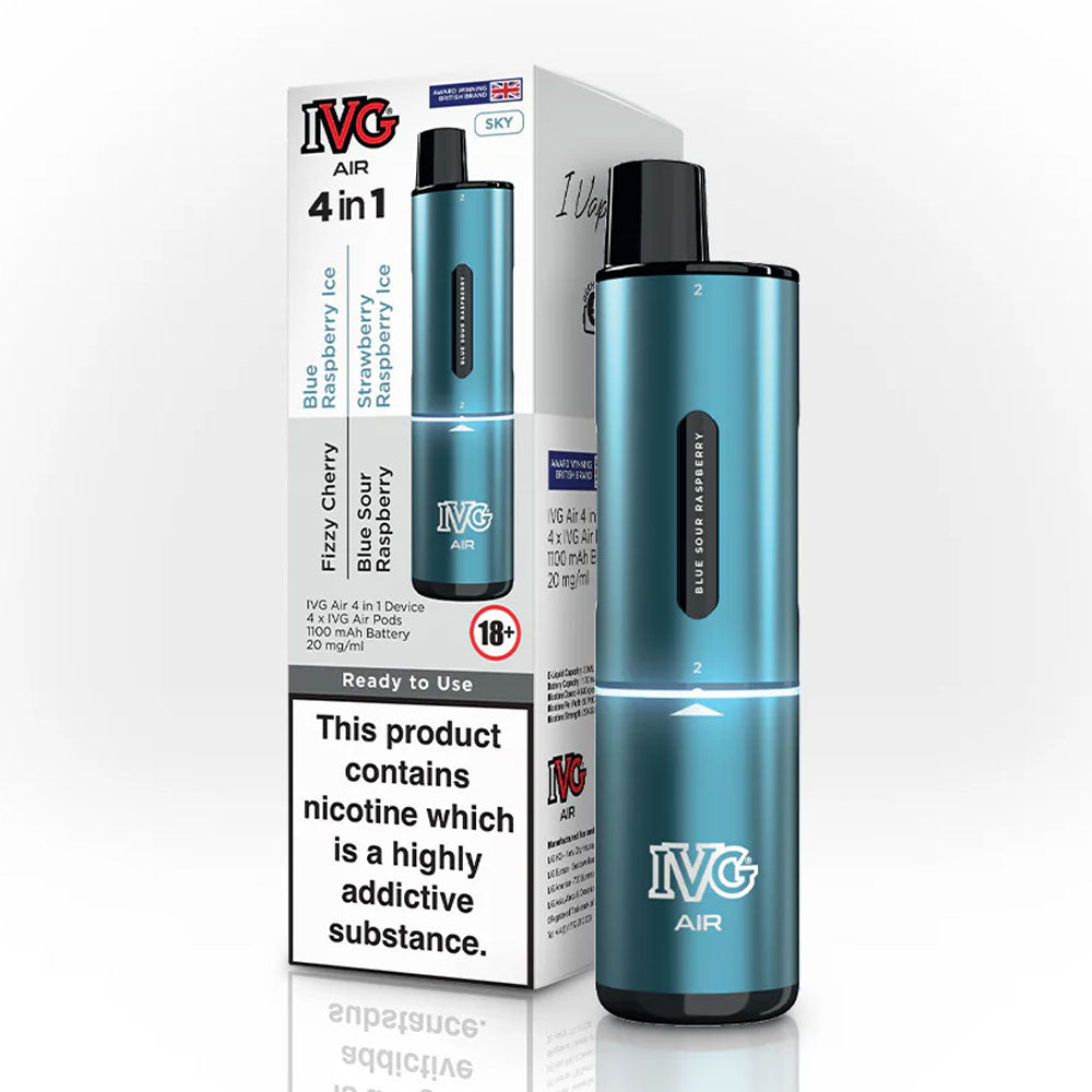 Ivg Air 4-in-1 2400 Puffs Disposable Vape - Buy Now