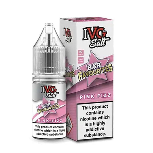 IVG Bar Favourites Pink Fizz 10ml Nic Salt E Liquid