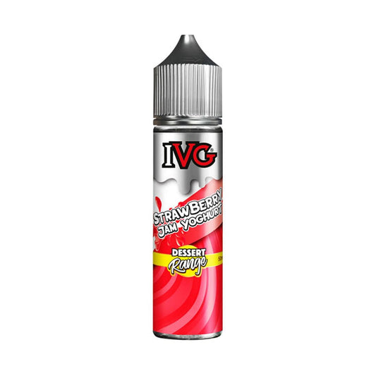 IVG Dessert 50ml Shortfill E Liquid Strawberry Jam Yogurt