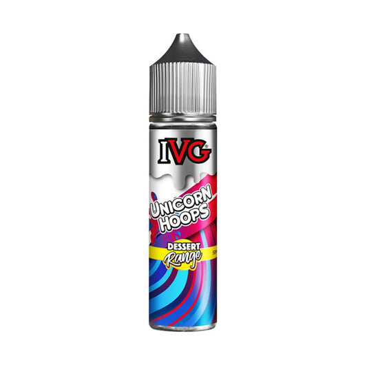 IVG Dessert 50ml Shortfill E Liquid Unicorn Hoops