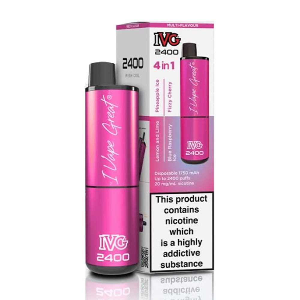 Special Edition IVG 4 In 1 2400 Disposable Vape