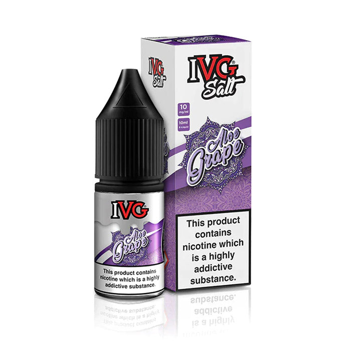 IVG Summer Range Aloe Grape 10ml Nic Salt E Liquid