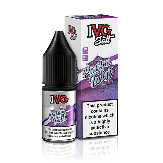 IVG Summer Range Passion Twist 10ml Nic Salt E Liquid