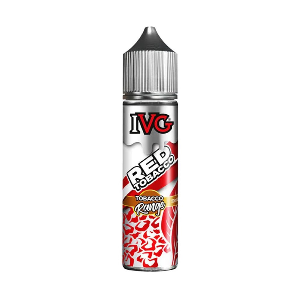 IVG Tabacco 50ml Shortfill E Liquid Red