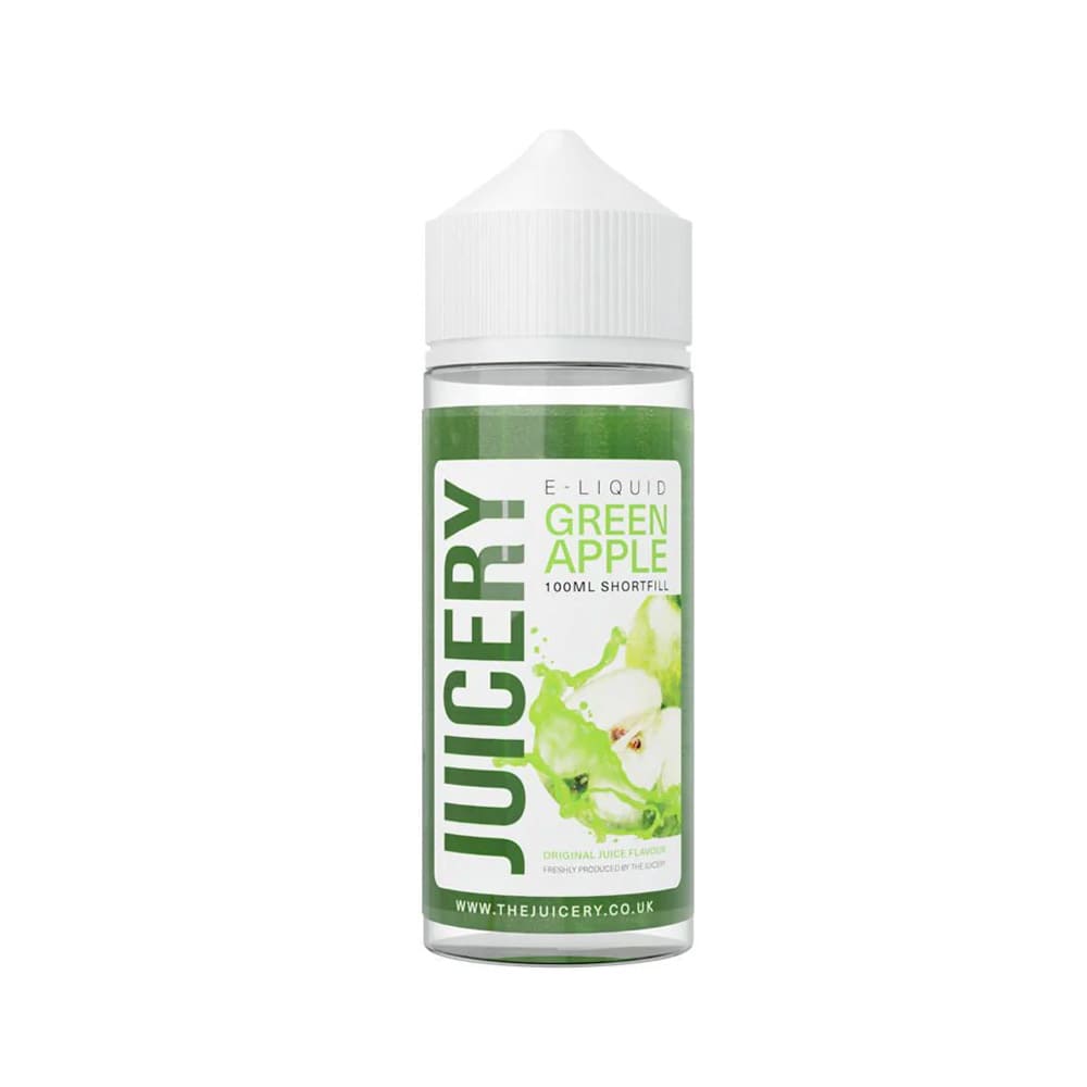 Juicery-Green-Apple-100ml-Shortfill-E-Liquid