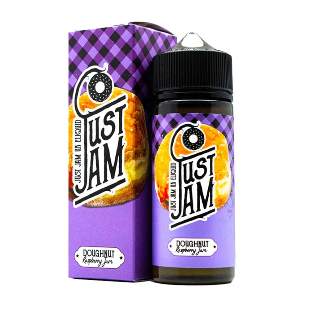 Just Jam Doughnut Raspberry Jam 100 Shortfill Eliquid