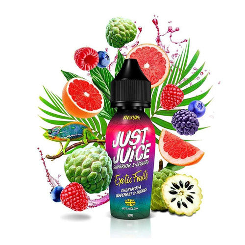 Just Juice 50ml Shortfill E Liquid Cherimoya Grapefruit & Berries