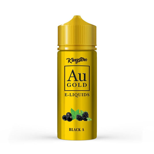 Black A Kingston AU Gold 100ml Shortfill