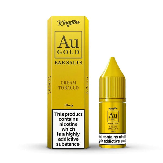 Cream Tobacco Kingston Au Gold 10ml Nic salt