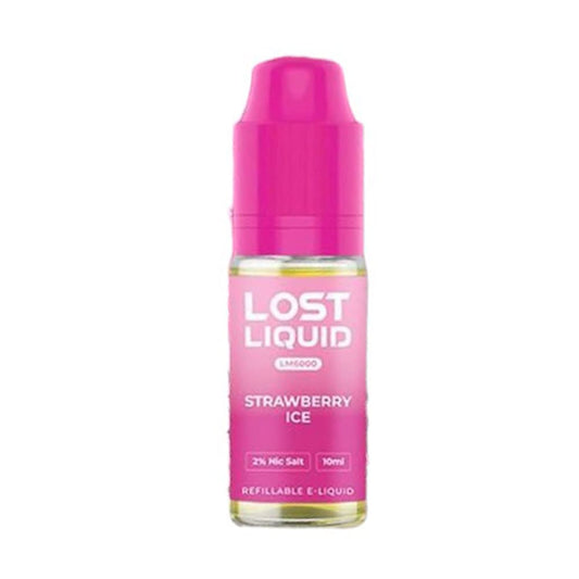 Strawberry Ice Lost Liquid LM600 10ml Nicsalt Eliquid