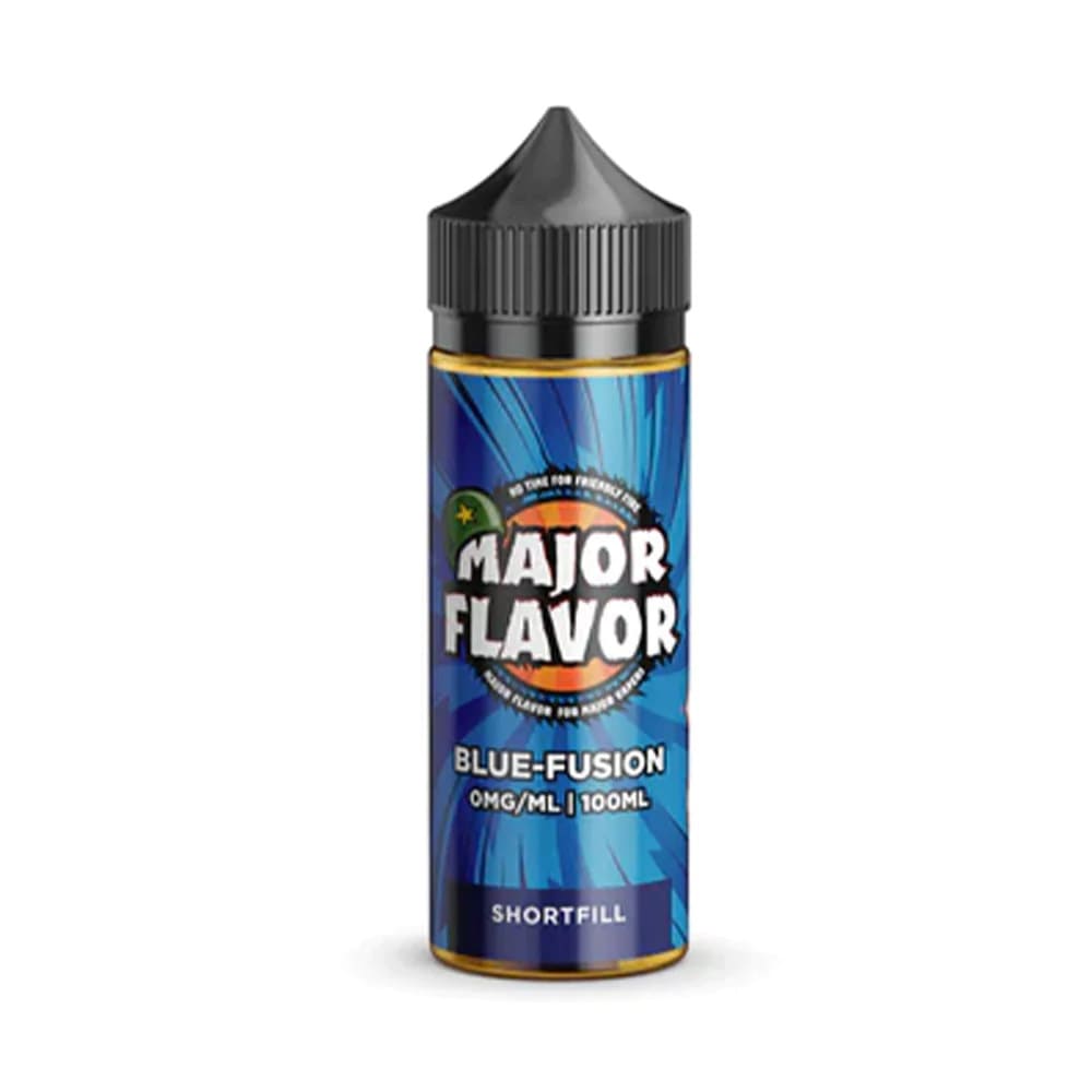 Major Flavor Blue Fusion 100ml Shortfill E Liquid