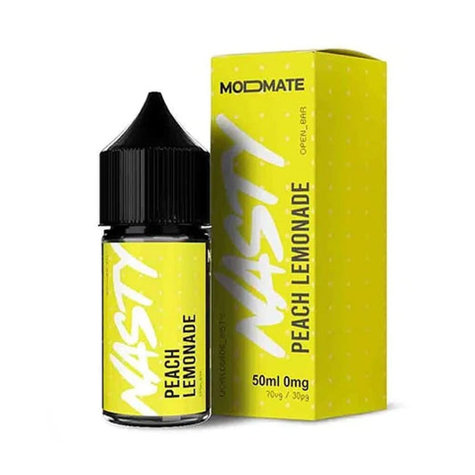 Nasty Juice Mod Mate Peach Lemonade 50ml Shortfill E Liquid