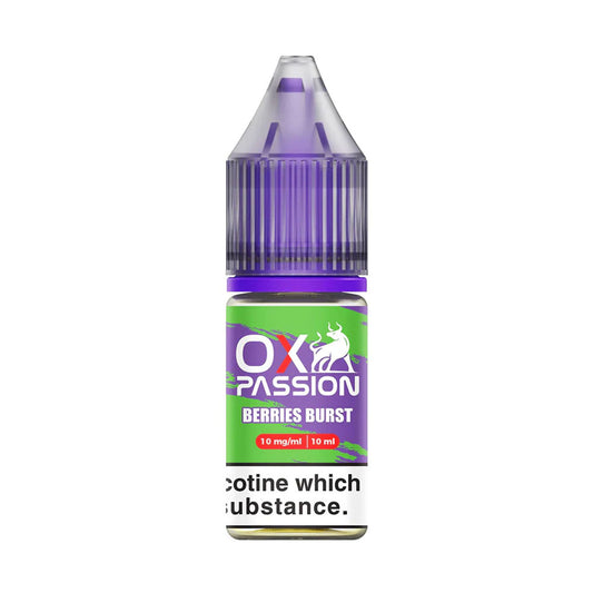 OX Passion 10ml Nic Salt E Liquid (Pack of 10)