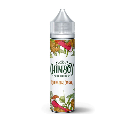 Ohm Boy Rhubarb & Ginger 50ml Shortfill E Liquid