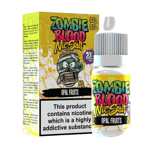 Opal Fruits 10ml Nicsalt Eliquid by Zombie Blood