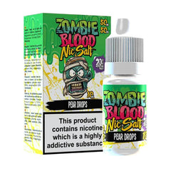 Pear Drops 10ml Nicsalt Eliquid by Zombie Blood