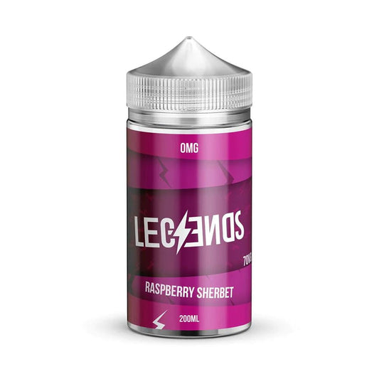 Raspberry Sherbet 200ml Shortfill E Liquid by Legends