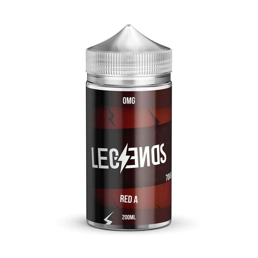 Red A 200ml Shortfill E Liquid by Legends