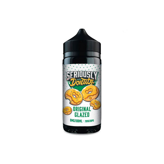 Doozy Vape Seriously Donuts Original Glazed 100ml Shortfill E Liquid